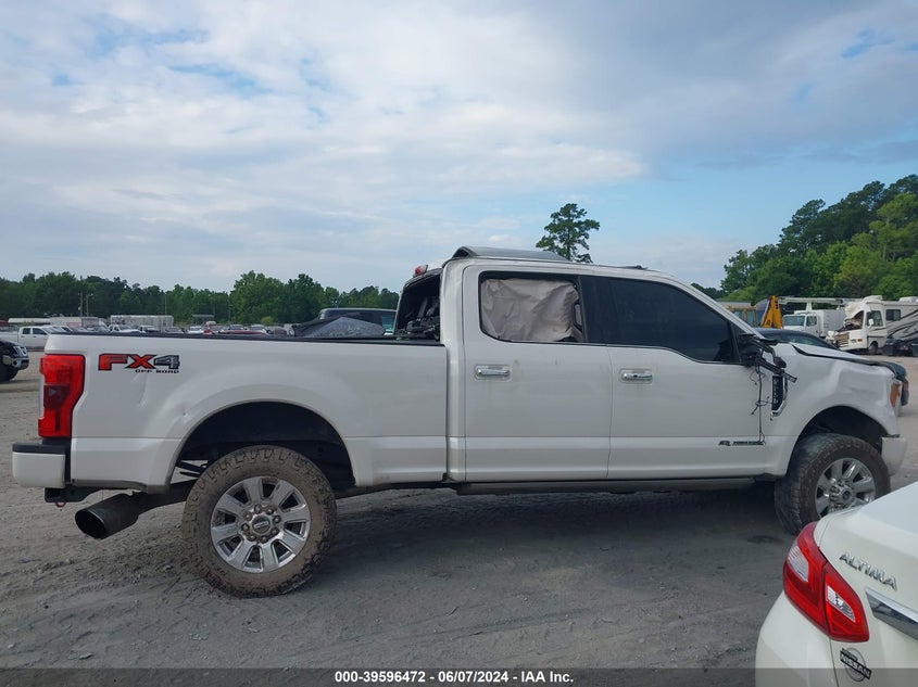 2017 Ford F-250 Platinum VIN: 1FT7W2BT6HEE53392 Lot: 39596472