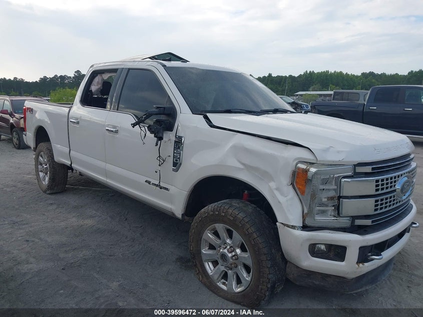 2017 Ford F-250 Platinum VIN: 1FT7W2BT6HEE53392 Lot: 39596472