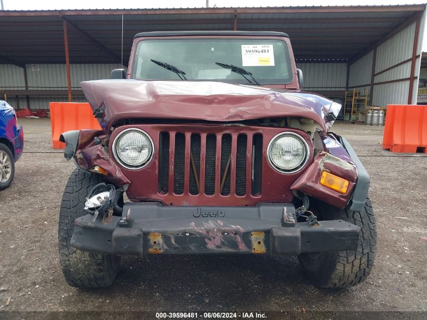 2003 Jeep Wrangler Sport VIN: 1J4FA49S33P328859 Lot: 39596481