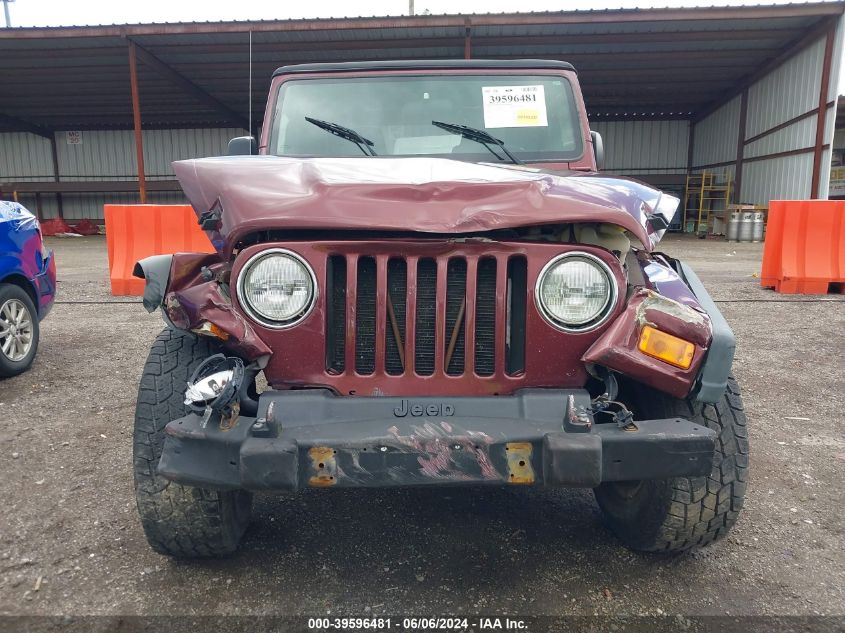 2003 Jeep Wrangler Sport VIN: 1J4FA49S33P328859 Lot: 39596481