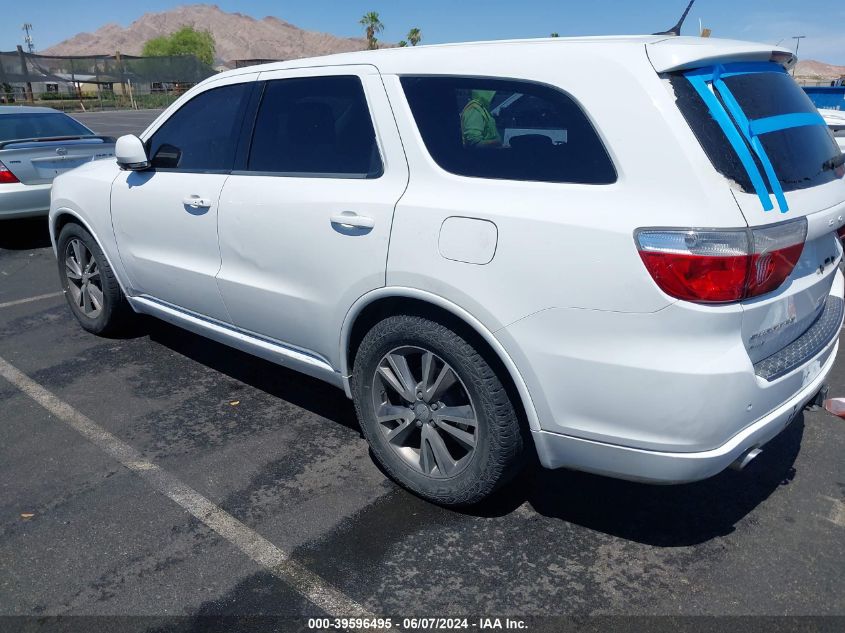 2013 Dodge Durango R/T VIN: 1C4SDJCT9DC529721 Lot: 39596495