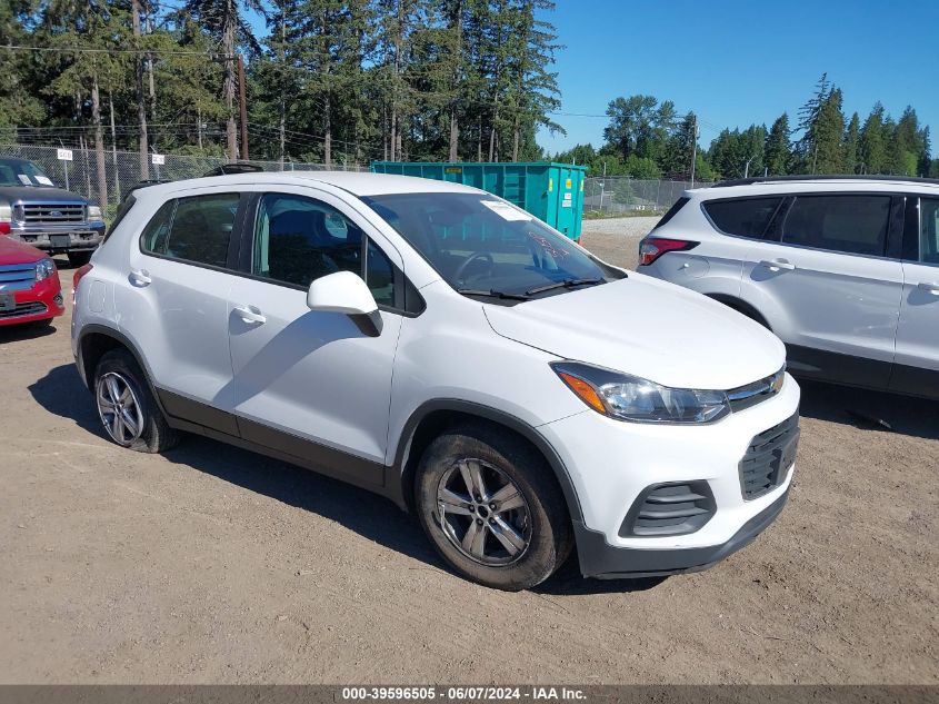 2019 Chevrolet Trax Ls VIN: 3GNCJKSBXKL322601 Lot: 39596505