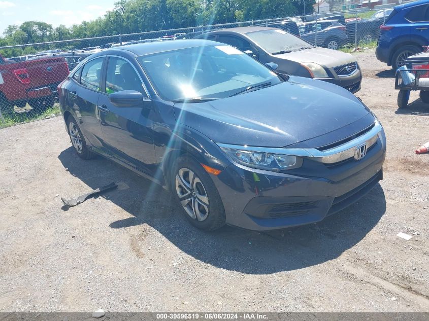 2018 Honda Civic Lx VIN: 2HGFC2F52JH580009 Lot: 39596519