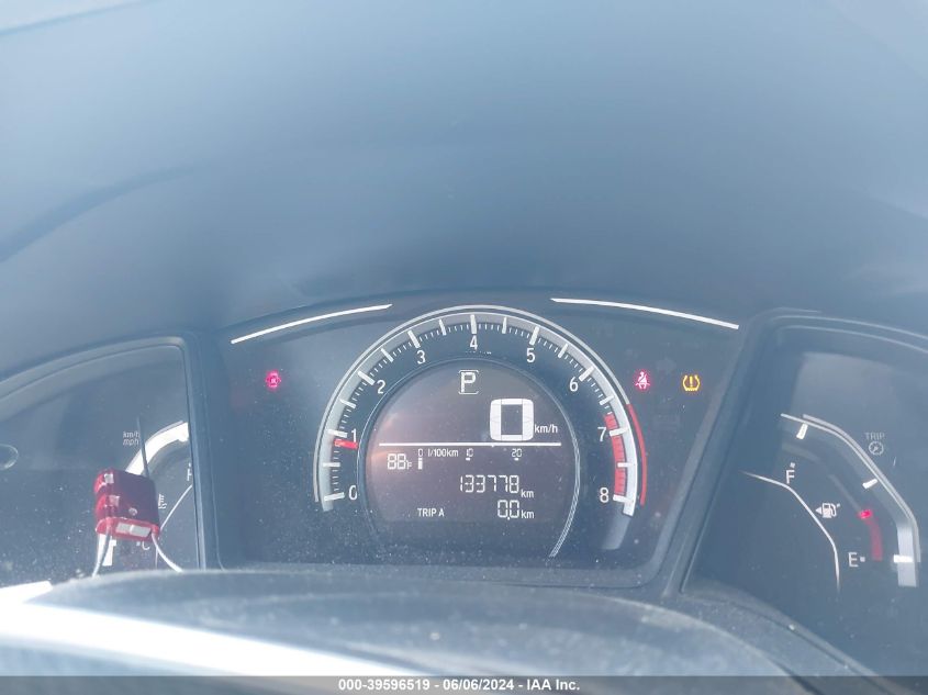 2018 Honda Civic Lx VIN: 2HGFC2F52JH580009 Lot: 39596519