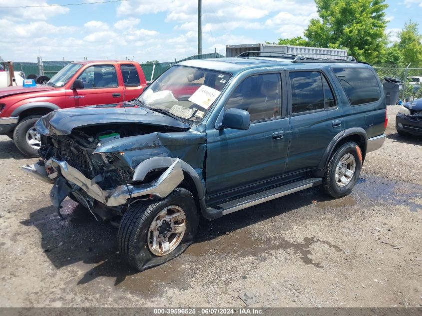 1997 Toyota 4Runner Sr5 V6 VIN: JT3HN86R6V0056917 Lot: 39596525