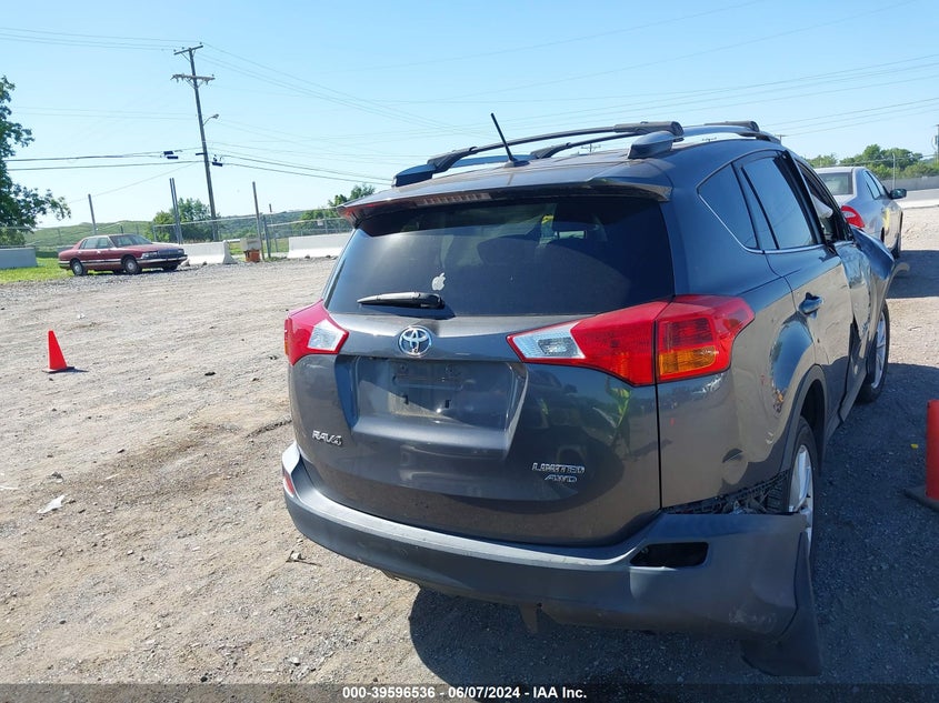 2013 TOYOTA RAV4 LIMITED - 2T3DFREV3DW086480