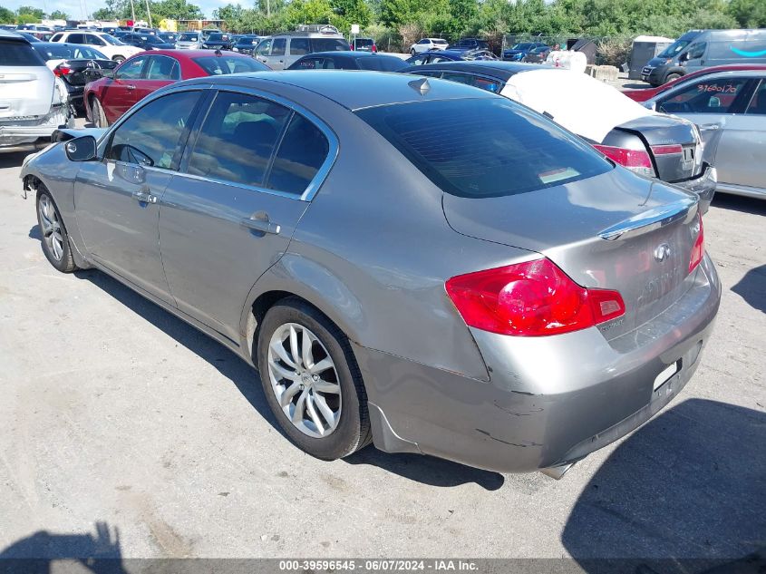 2009 Infiniti G37 Journey VIN: JNKCV61EX9M301388 Lot: 39596545