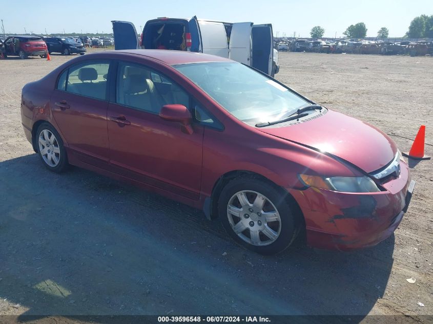 2006 Honda Civic Lx VIN: 1HGFA16596L035354 Lot: 39596548