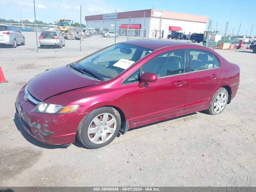 2006 Honda Civic Lx VIN: 1HGFA16596L035354 Lot: 39596548