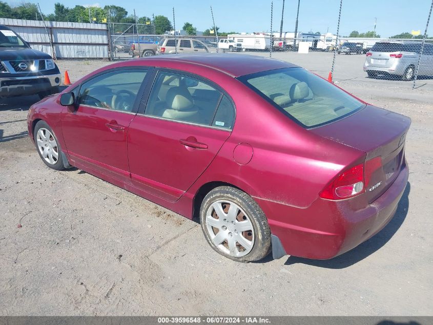 2006 Honda Civic Lx VIN: 1HGFA16596L035354 Lot: 39596548