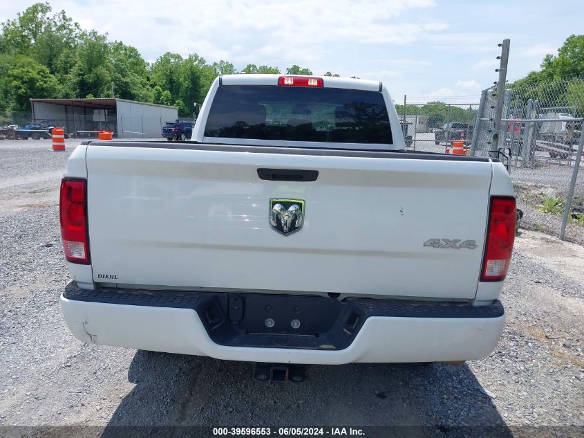 2022 Ram 1500 Classic Tradesman Quad Cab 4X4 6'4 Box VIN: 1C6RR7FT4NS199807 Lot: 39596553