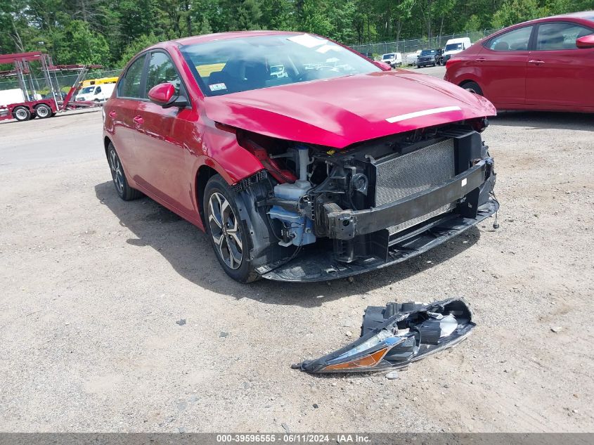 2020 Kia Forte Lxs VIN: 3KPF24AD8LE160944 Lot: 39596555