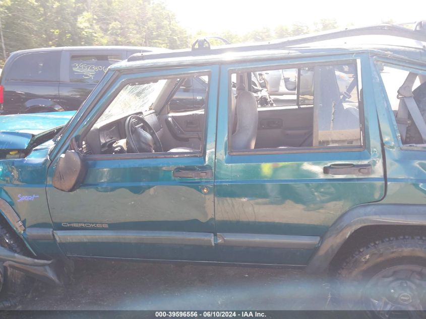 1997 Jeep Cherokee Sport VIN: 1J4FJ68S1VL539274 Lot: 39596556