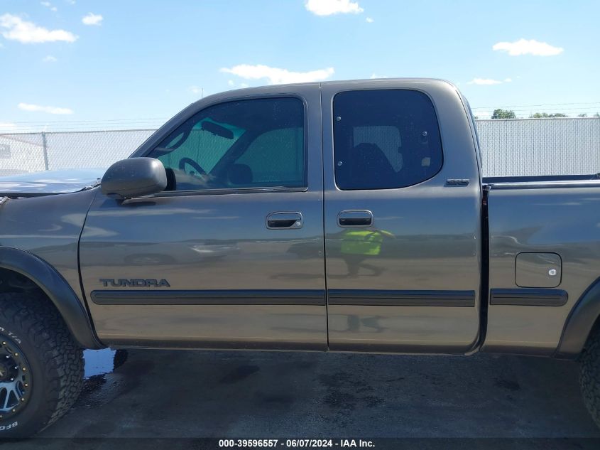2002 Toyota Tundra Sr5 V8 VIN: 5TBRT34142S313080 Lot: 39596557