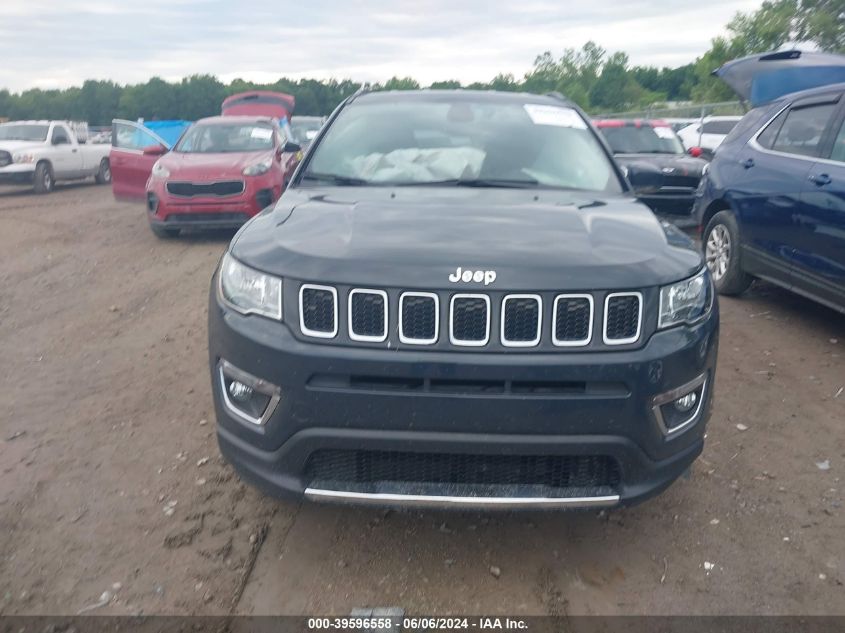 2018 Jeep Compass Limited Fwd VIN: 3C4NJCCB7JT369010 Lot: 39596558