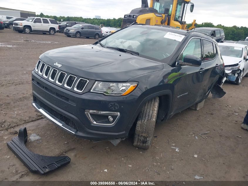 2018 Jeep Compass Limited Fwd VIN: 3C4NJCCB7JT369010 Lot: 39596558