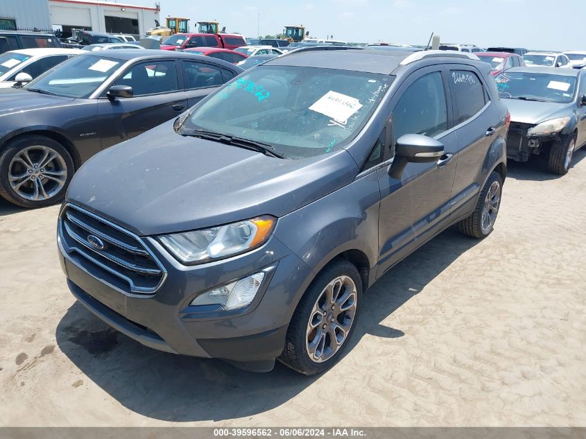 2020 Ford Ecosport Titanium VIN: MAJ3S2KE2LC359015 Lot: 39596562