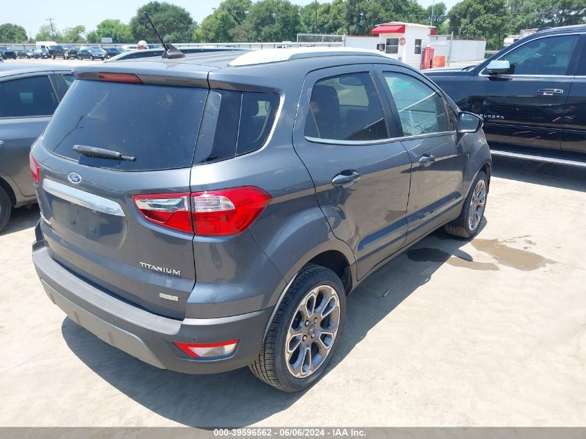 2020 Ford Ecosport Titanium VIN: MAJ3S2KE2LC359015 Lot: 39596562