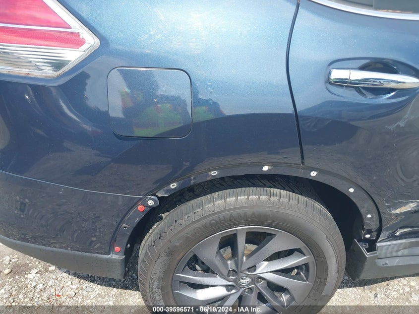 2016 Nissan Rogue Sl VIN: 5N1AT2MV1GC809623 Lot: 39596571