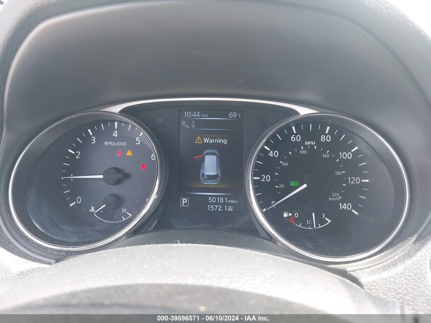 2016 Nissan Rogue Sl VIN: 5N1AT2MV1GC809623 Lot: 39596571