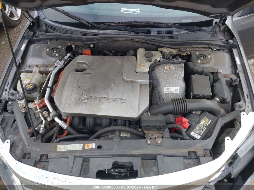 2010 Ford Fusion Hybrid VIN: 3FADP0L30AR211032 Lot: 39596583