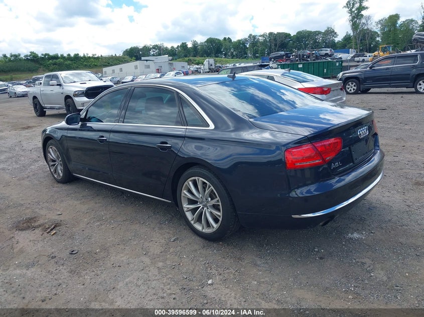 2014 Audi A8 L 3.0T VIN: WAURGAFD8EN012181 Lot: 39596599