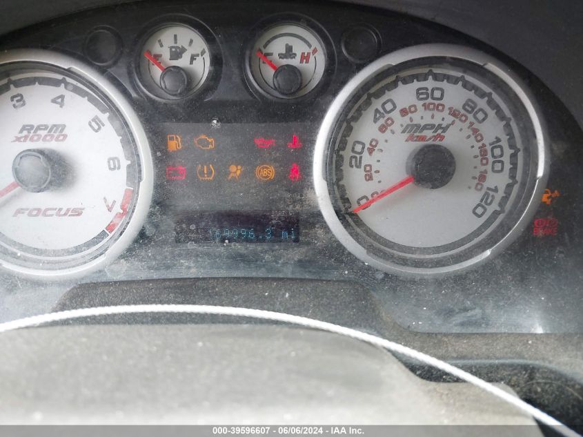 2009 Ford Focus Se VIN: 1FAHP35N59W222117 Lot: 39596607