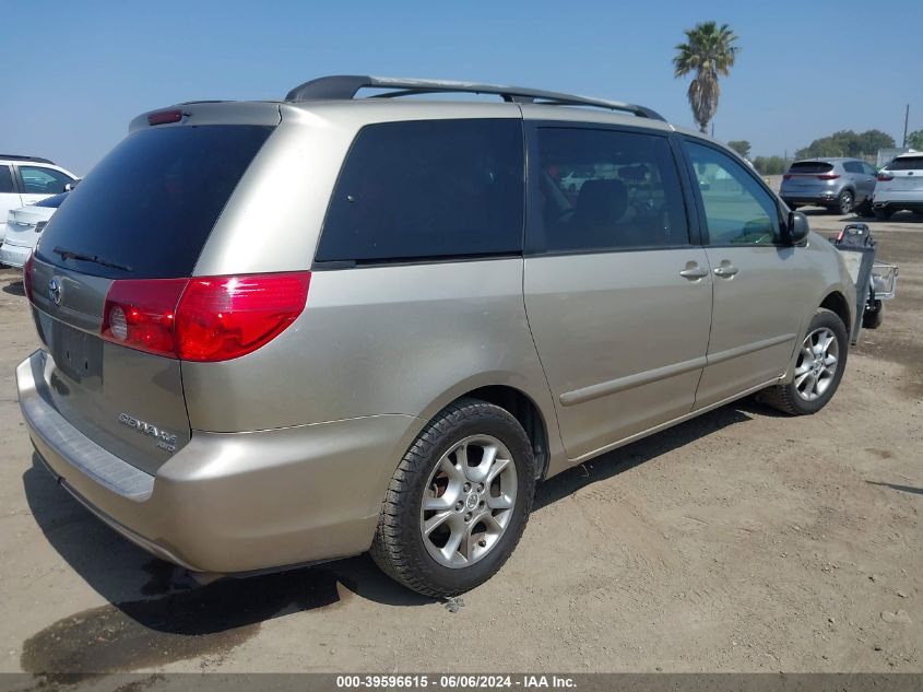 2006 Toyota Sienna Xle/Xle Limited VIN: 5TDBA22C26S072655 Lot: 39596615