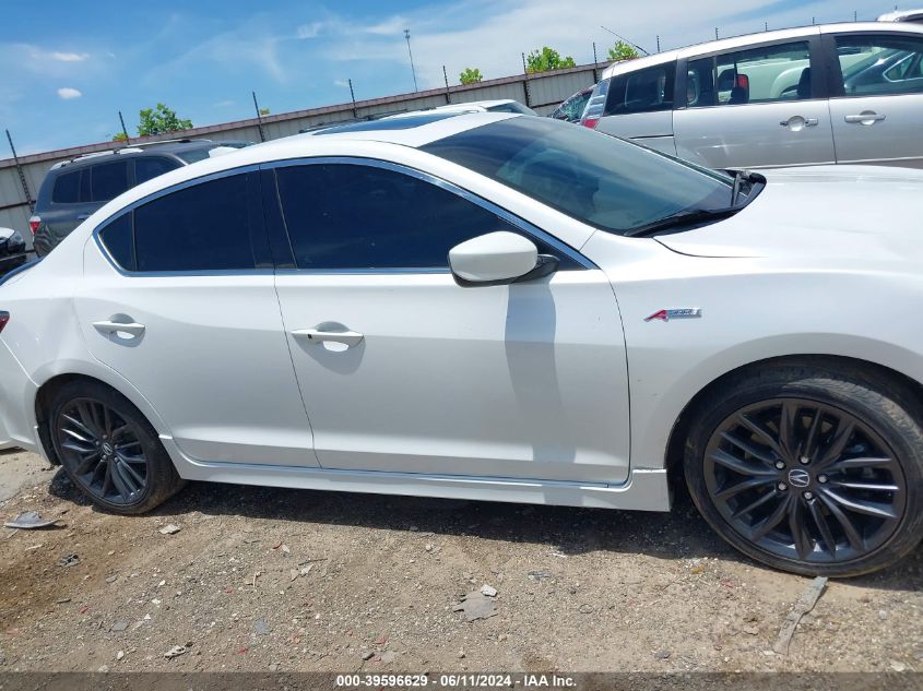 2022 Acura Ilx Premium A-Spec Packages/Technology A-Spec Packages VIN: 19UDE2F83NA003862 Lot: 39596629