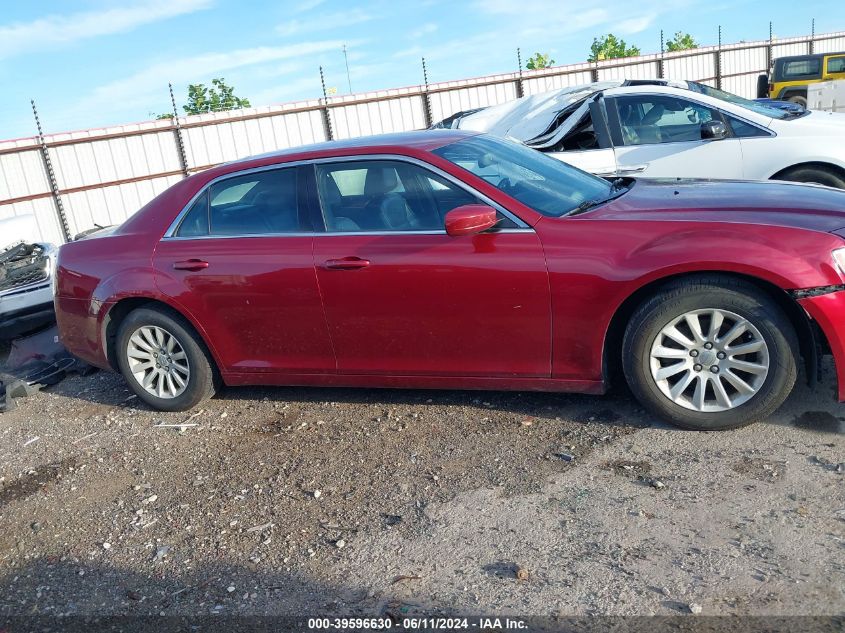 2014 Chrysler 300 VIN: 2C3CCAAG6EH354652 Lot: 39596630