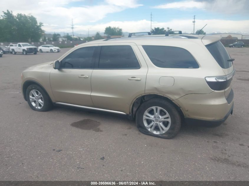 2012 Dodge Durango Sxt VIN: 1C4RDJAG3CC172748 Lot: 39596636