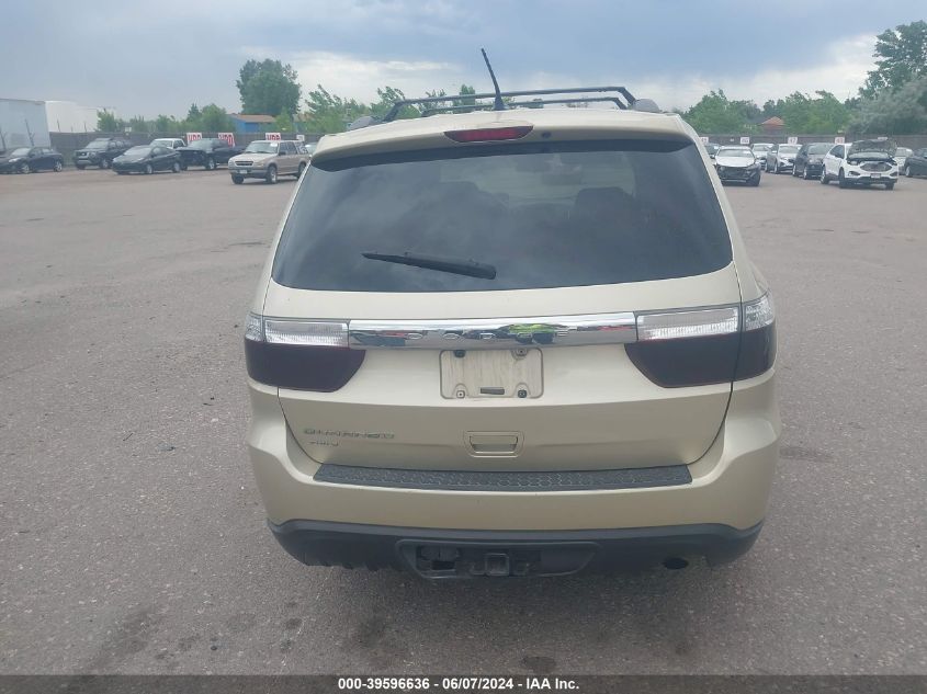 2012 Dodge Durango Sxt VIN: 1C4RDJAG3CC172748 Lot: 39596636