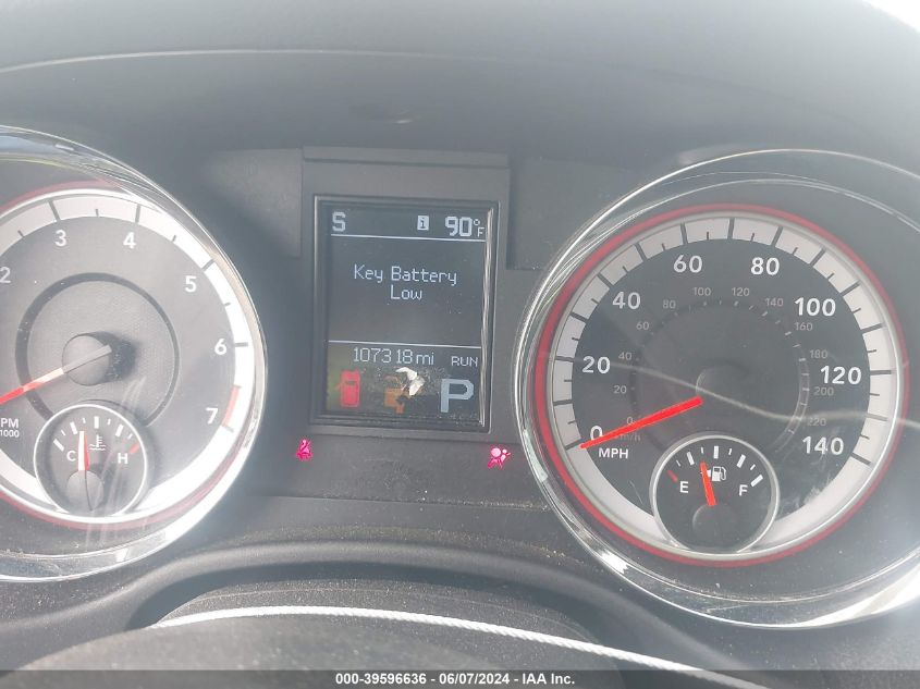 2012 Dodge Durango Sxt VIN: 1C4RDJAG3CC172748 Lot: 39596636