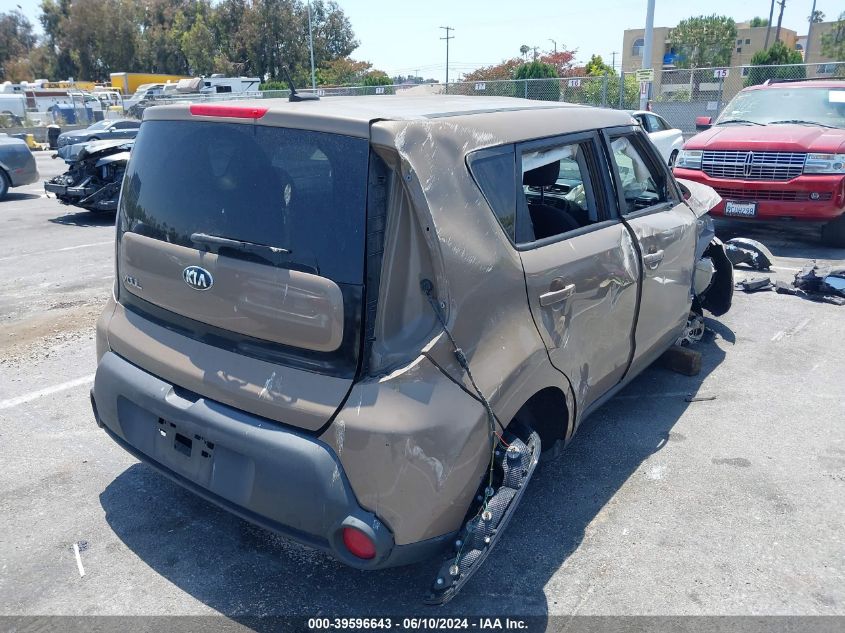 2016 Kia Soul VIN: KNDJN2A26G7318949 Lot: 39596643