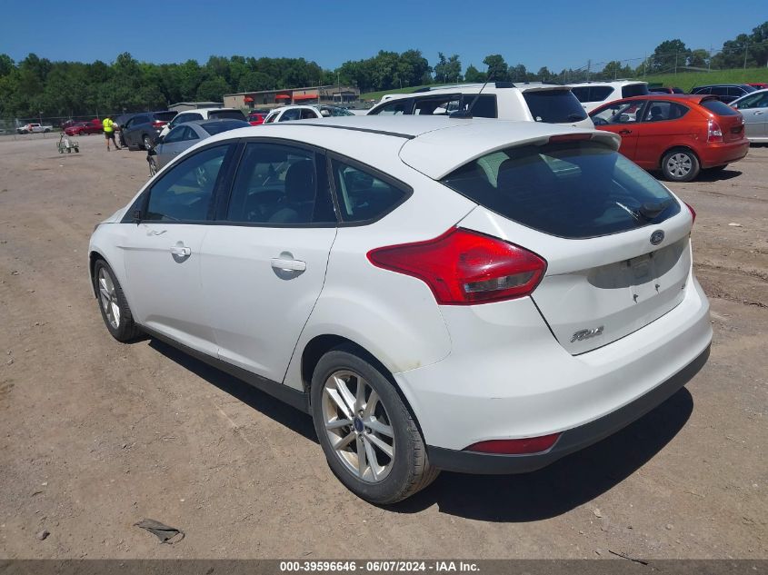 2016 FORD FOCUS SE - 1FADP3K21GL325218