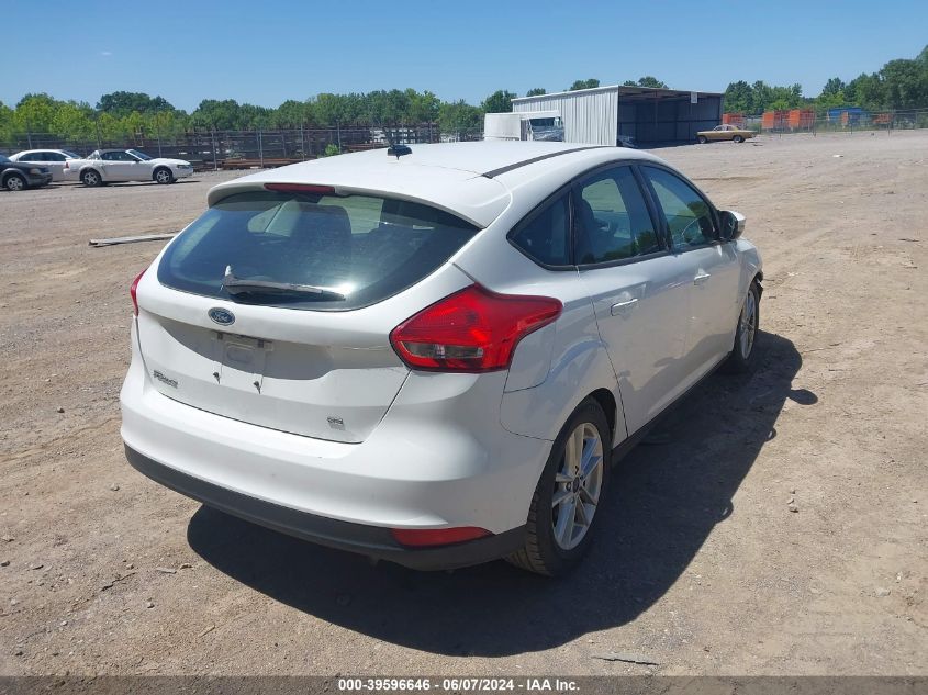 2016 FORD FOCUS SE - 1FADP3K21GL325218