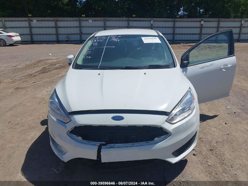 2016 Ford Focus Se VIN: 1FADP3K21GL325218 Lot: 39596646