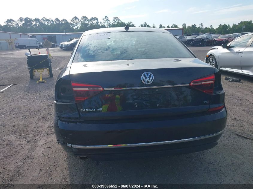 1VWBA7A38JC011123 2018 Volkswagen Passat 2.0T Se