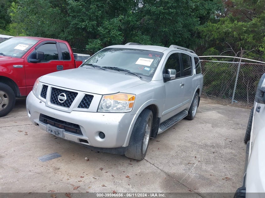 2010 Nissan Armada Se VIN: 5N1BA0ND4AN603938 Lot: 39596656