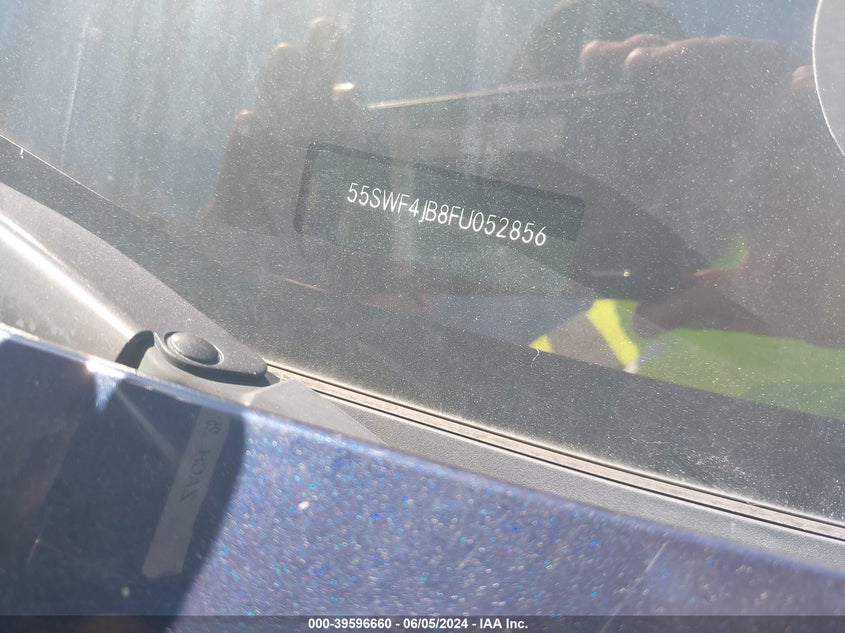 2015 Mercedes-Benz C 300 Luxury/Sport VIN: 55SWF4JB8FU052856 Lot: 39596660