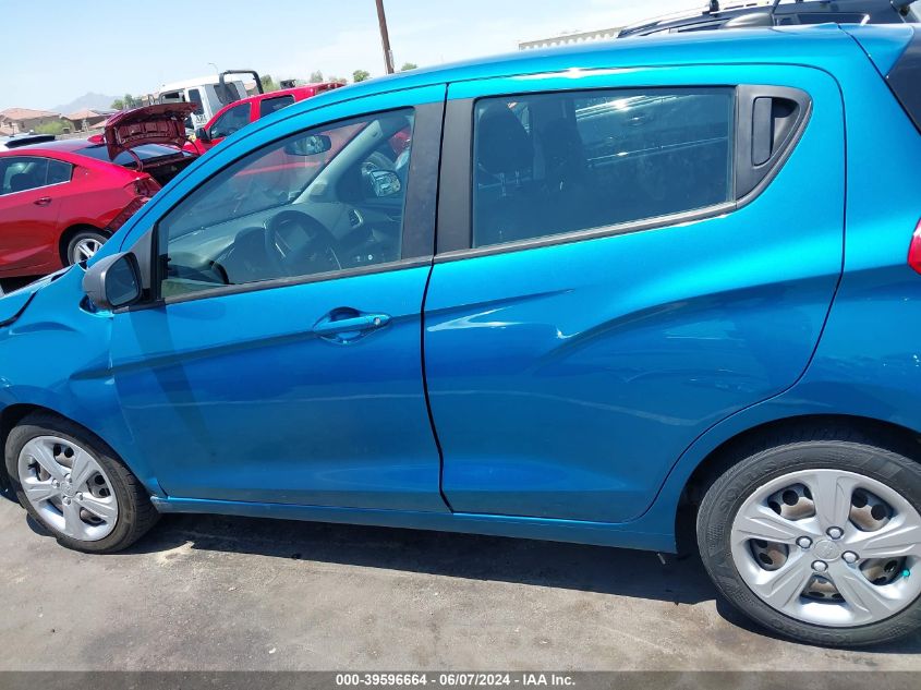 2020 Chevrolet Spark Fwd Ls Automatic VIN: KL8CB6SA9LC445302 Lot: 39596664