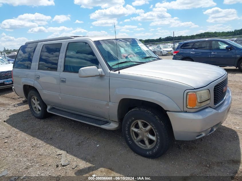 1999 GMC Yukon Denali VIN: 1GKEK13R4XR903245 Lot: 39596668