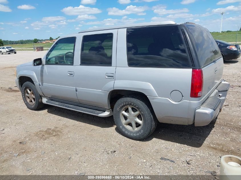 1999 GMC Yukon Denali VIN: 1GKEK13R4XR903245 Lot: 39596668