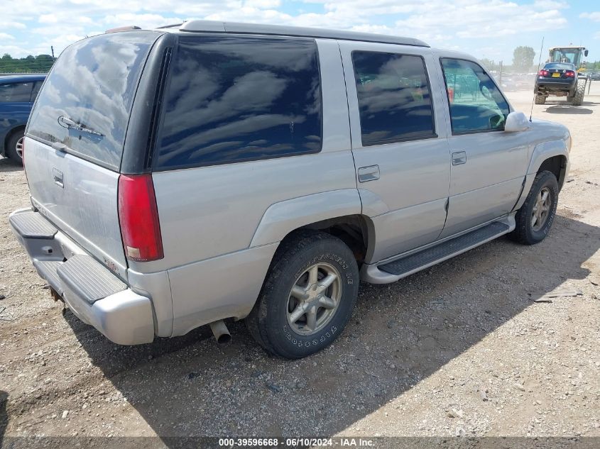 1999 GMC Yukon Denali VIN: 1GKEK13R4XR903245 Lot: 39596668