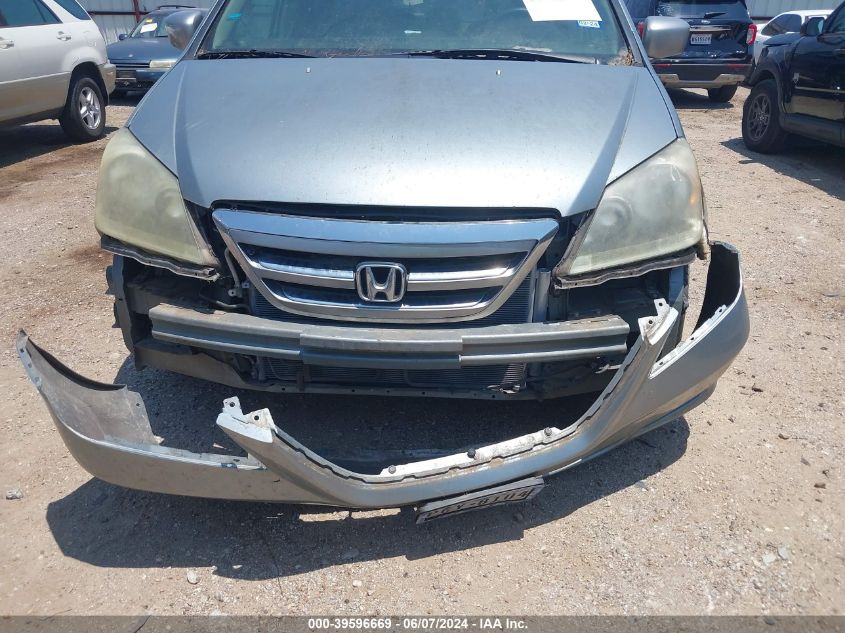 2006 Honda Odyssey Ex-L VIN: 5FNRL38766B128464 Lot: 39596669