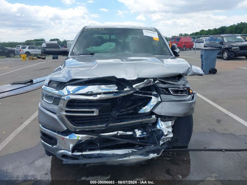 2019 Ram 1500 Big Horn/Lone Star 4X4 6'4 Box VIN: 1C6SRFMT1KN917967 Lot: 39596683