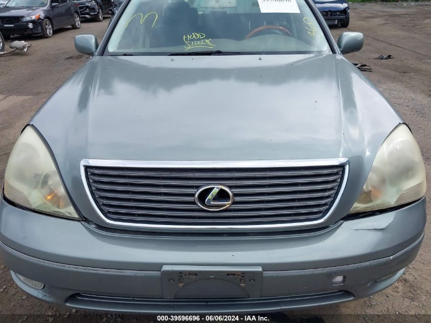 2003 Lexus Ls 430 VIN: JTHBN30F530119343 Lot: 39596696