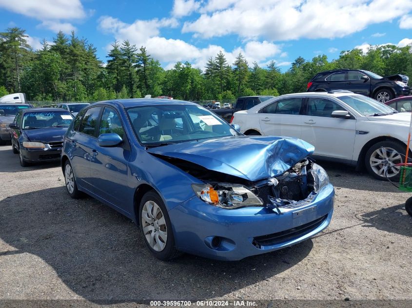 2009 Subaru Impreza 2.5I VIN: JF1GH61689H801079 Lot: 39596700