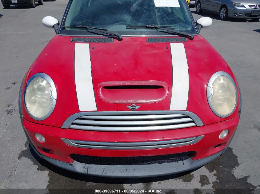 2005 Mini Cooper S VIN: WMWRE33525TL11417 Lot: 39596711