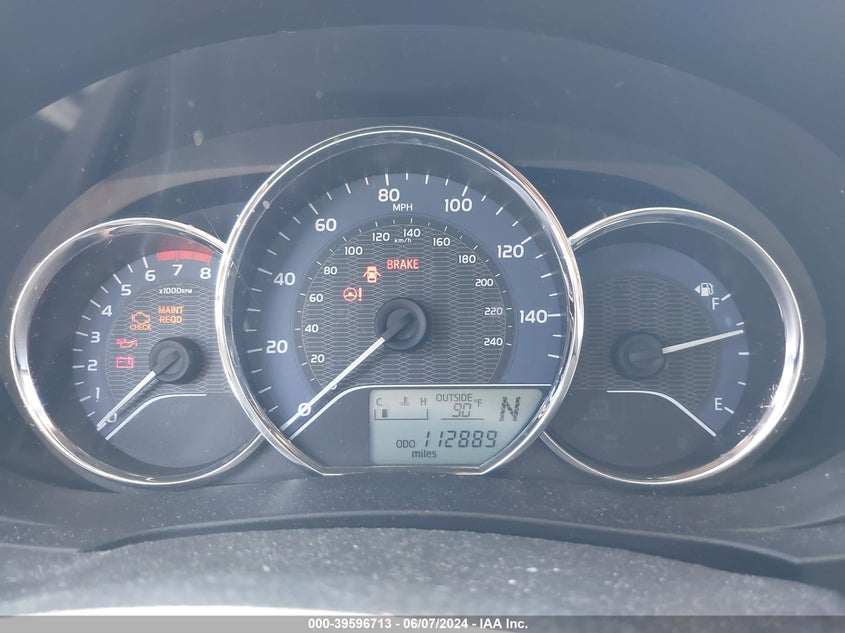 2015 Toyota Corolla Le VIN: 5YFBURHE3FP265155 Lot: 39596713